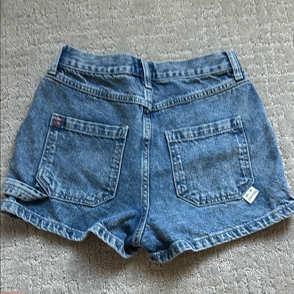 Women's Denim Shorts - Blue - Picture 3 of 3